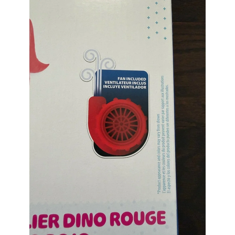 Jazwares Costume Play Red Dino Rider Inflatable Kids Costume JWC7591 Ages 6+